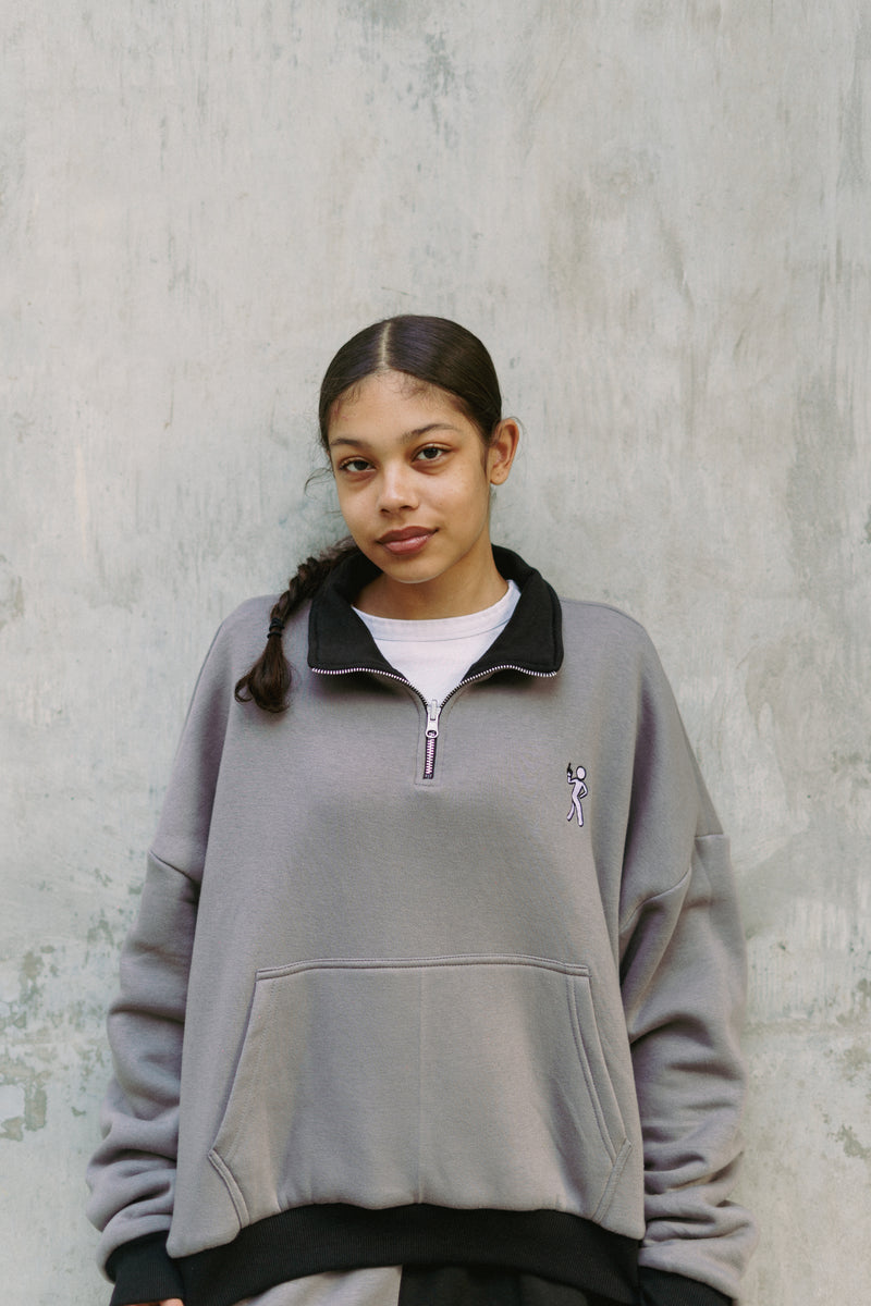 Reversible Quarter Zip